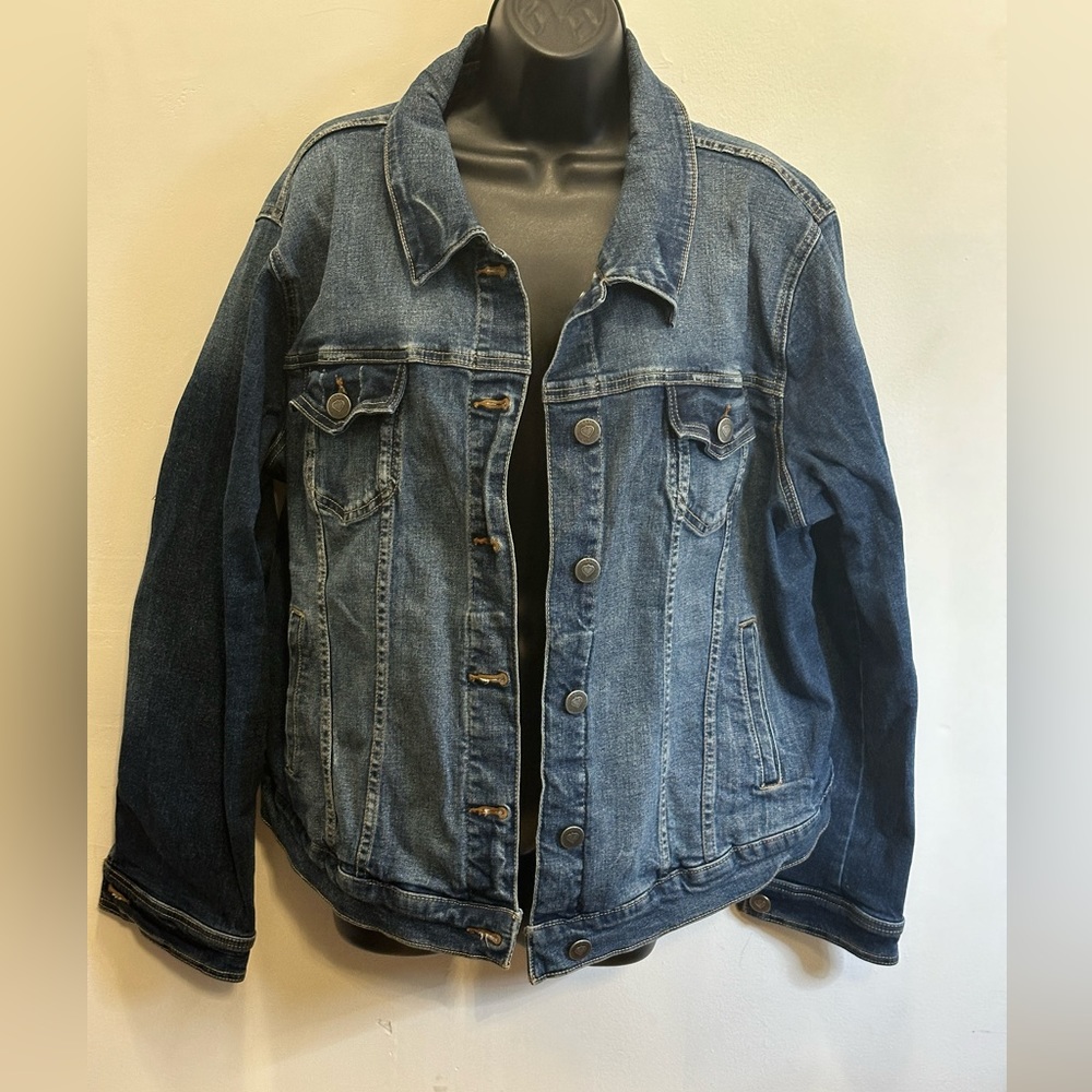 Torrid Denim Jacket - Medium Wash - Size 2 - Excellent Condition